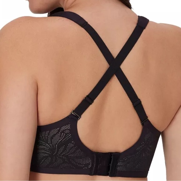 Bali's Coolest Smoothing Underwire T-Shirt Bra Black and Almond size 40D - Picture 4 of 16